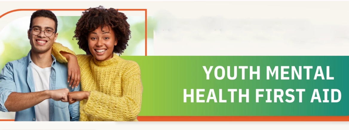 Youth Mental Health First Aid event banner